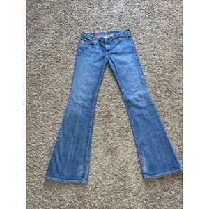 AG Adriano Goldschmied The Club Jeans Size 27/R with Back Pocket Embellishment